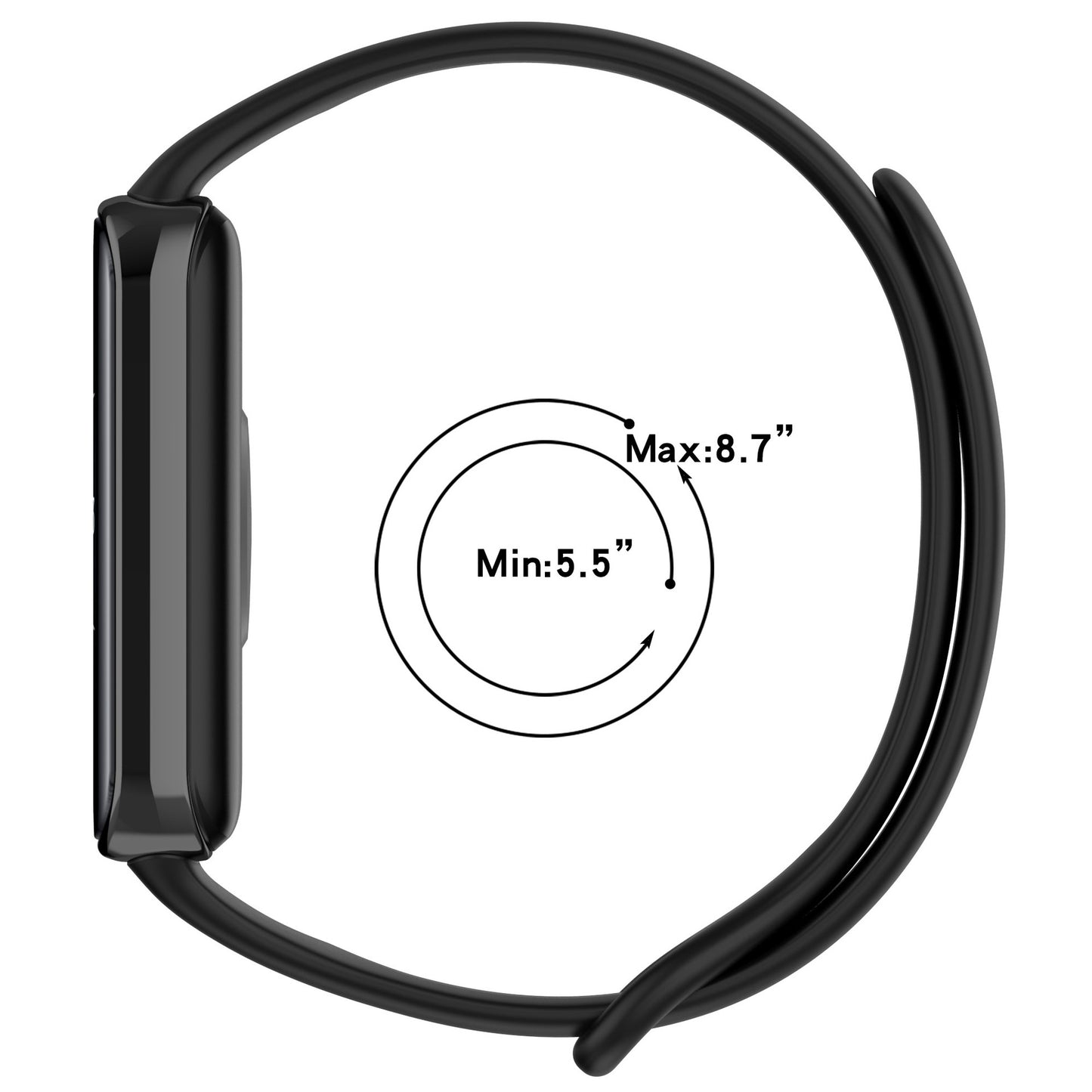 Pulseira Techsuit W014 para Honor Band 9, Vermelha