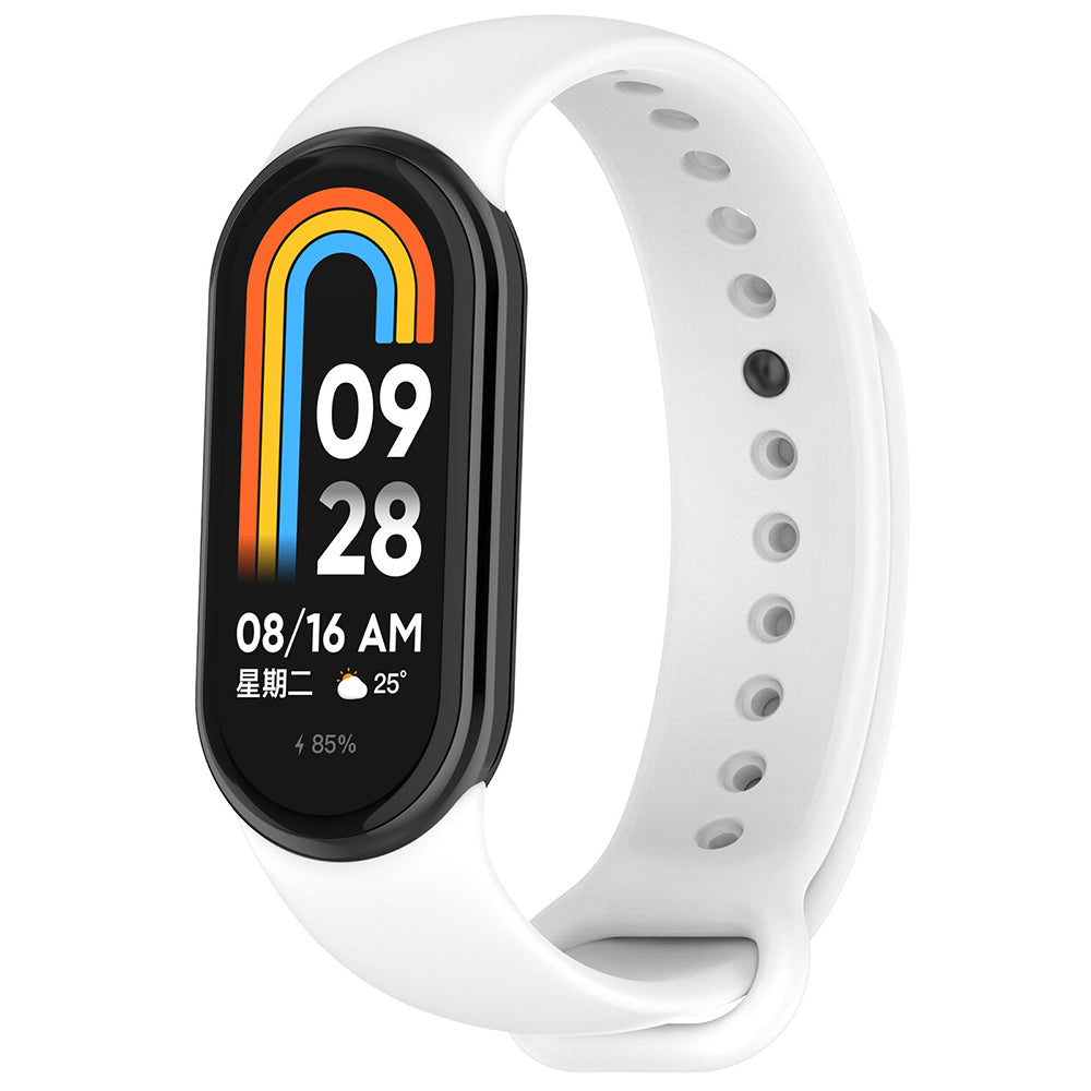 Techsuit W014 Strap for Xiaomi Smart Band 10 / 9 / 8, White