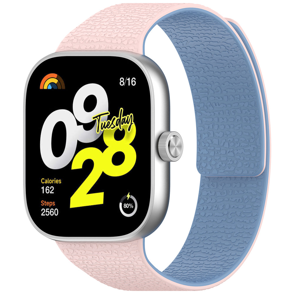 Cinta Techsuit W016 para Xiaomi Smart Band / Watch Series, Rosa Azul