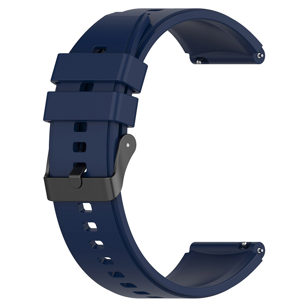 Correia Techsuit W026 para Huawei Watch / Xiaomi Watch Series, 22mm, Azul Escuro