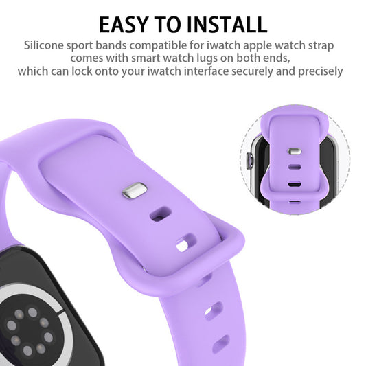 Curea Techsuit W031 para Apple Watch 42mm / 41mm / 40mm / 38mm Series, Roxo