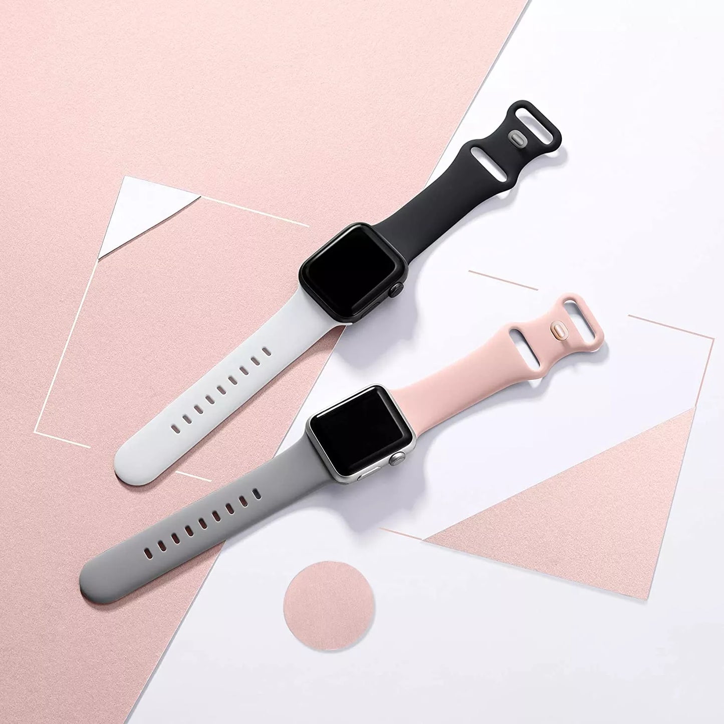 Cinta Techsuit W031 para Apple Watch 42mm / 41mm / 40mm / 38mm Series, Cinza
