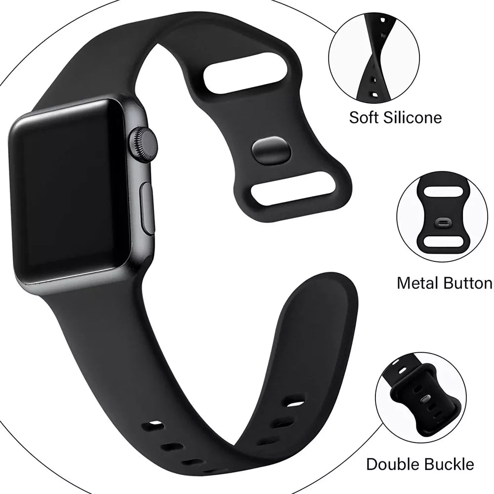 Cinta Techsuit W031 para Apple Watch 42mm / 41mm / 40mm / 38mm Series, Cinza