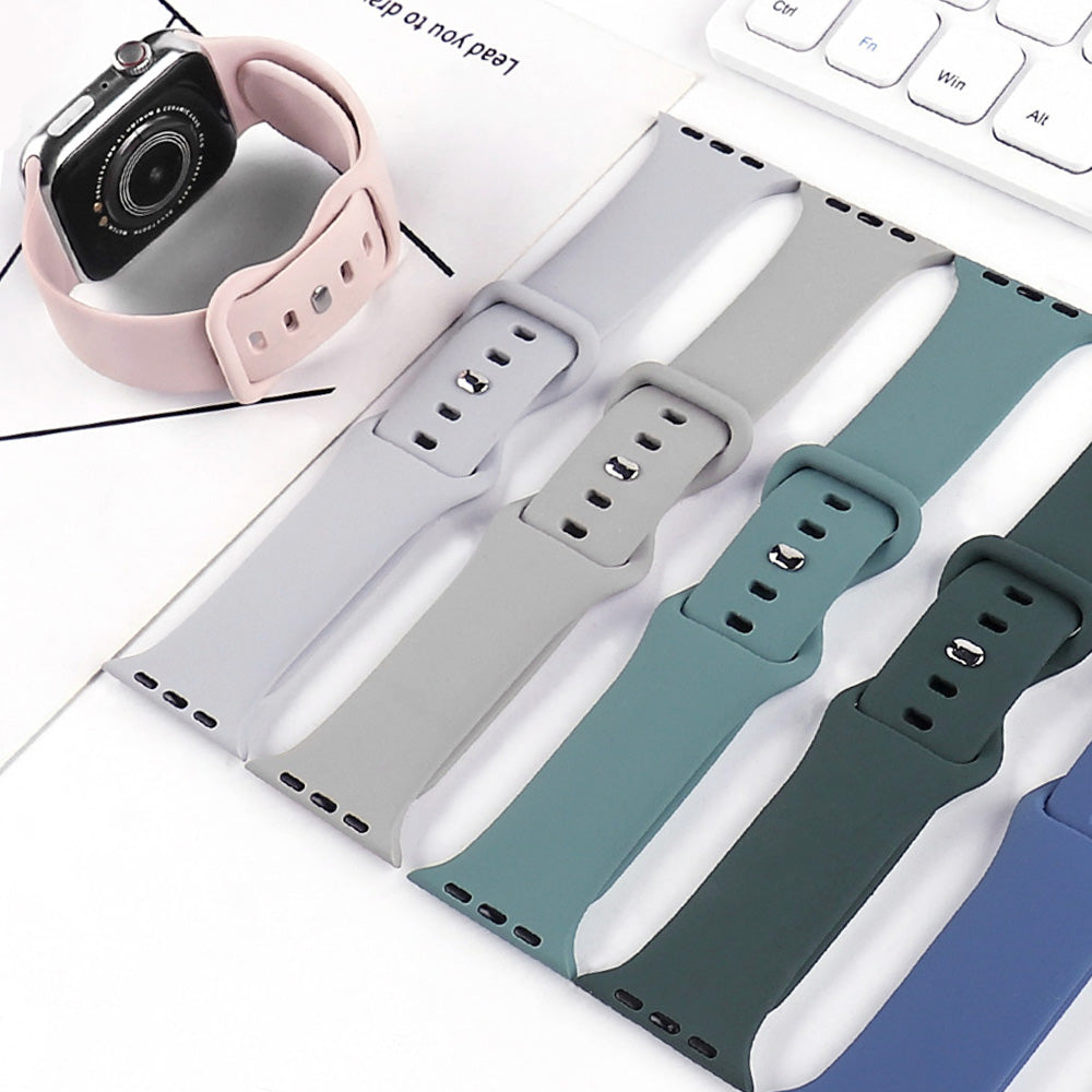 Techsuit W031 Strap for Apple Watch 49mm / 46mm / 45mm / 44mm / 42mm Series, Gray