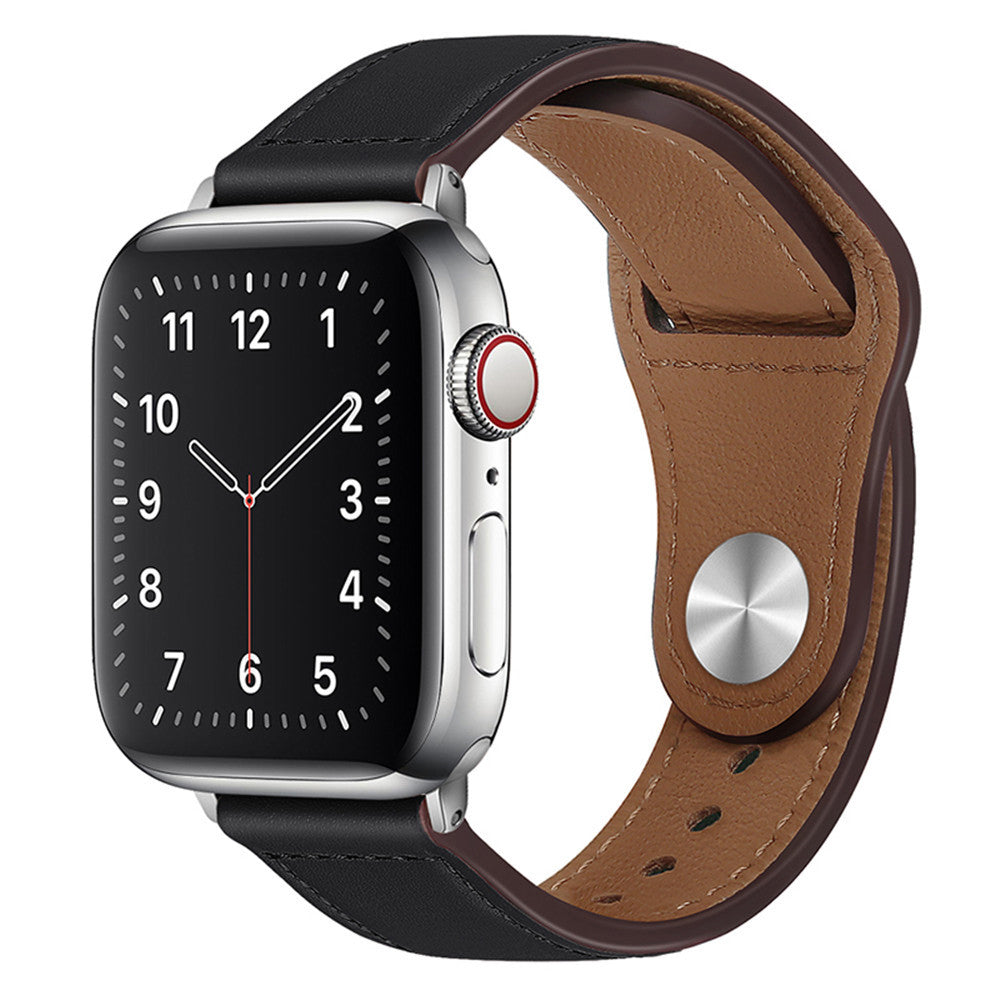 Correia Techsuit W033 para Apple Watch 49mm / 46mm / 45mm / 44mm / 42mm Series, Preta