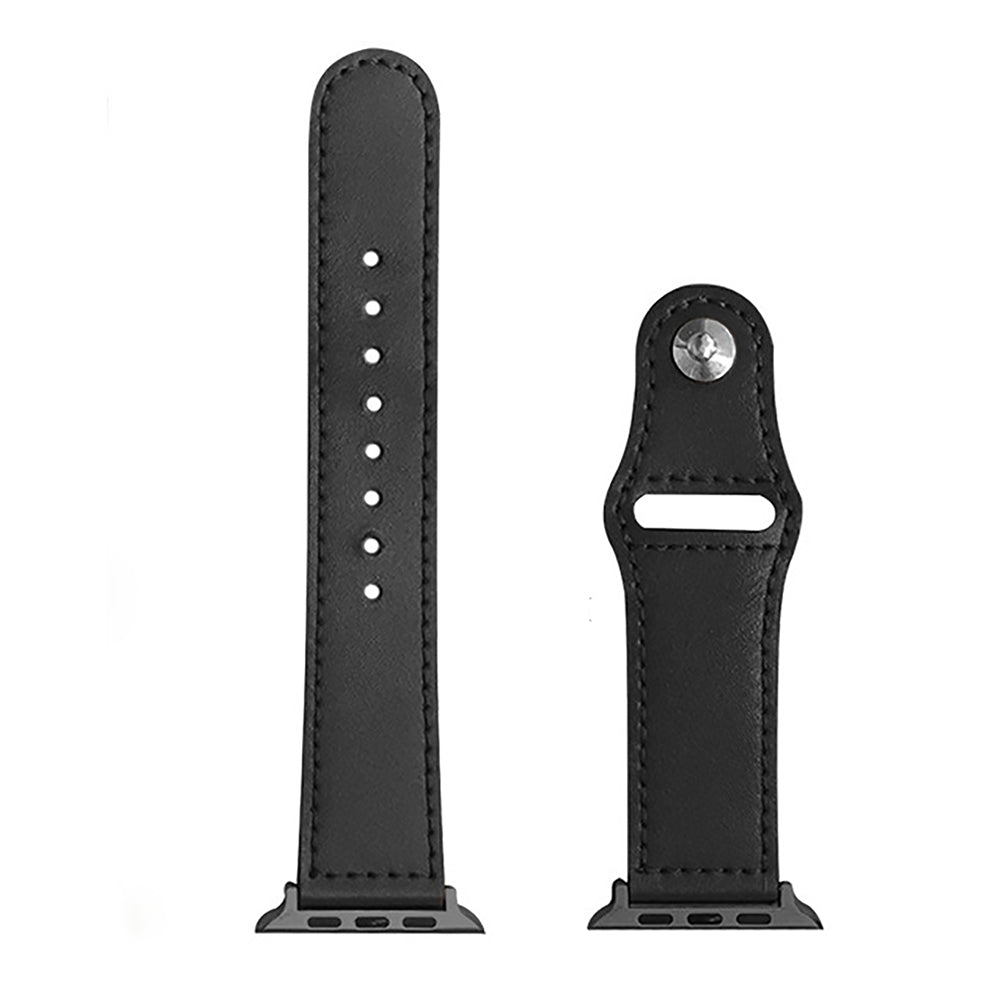 Correia Techsuit W033 para Apple Watch 49mm / 46mm / 45mm / 44mm / 42mm Series, Preta