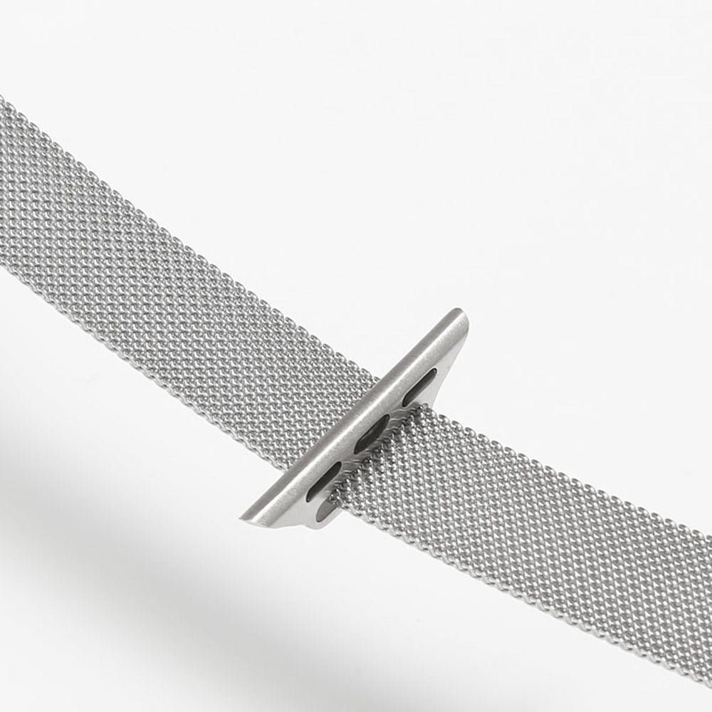 Correia Techsuit W034 para Apple Watch 49mm / 46mm / 45mm / 44mm / 42mm Series, Prateada