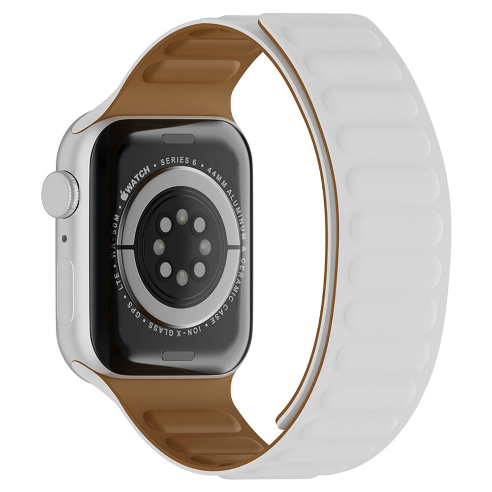Correia Techsuit W035 para Apple Watch 49mm / 46mm / 45mm / 44mm / 42mm Series, Branca