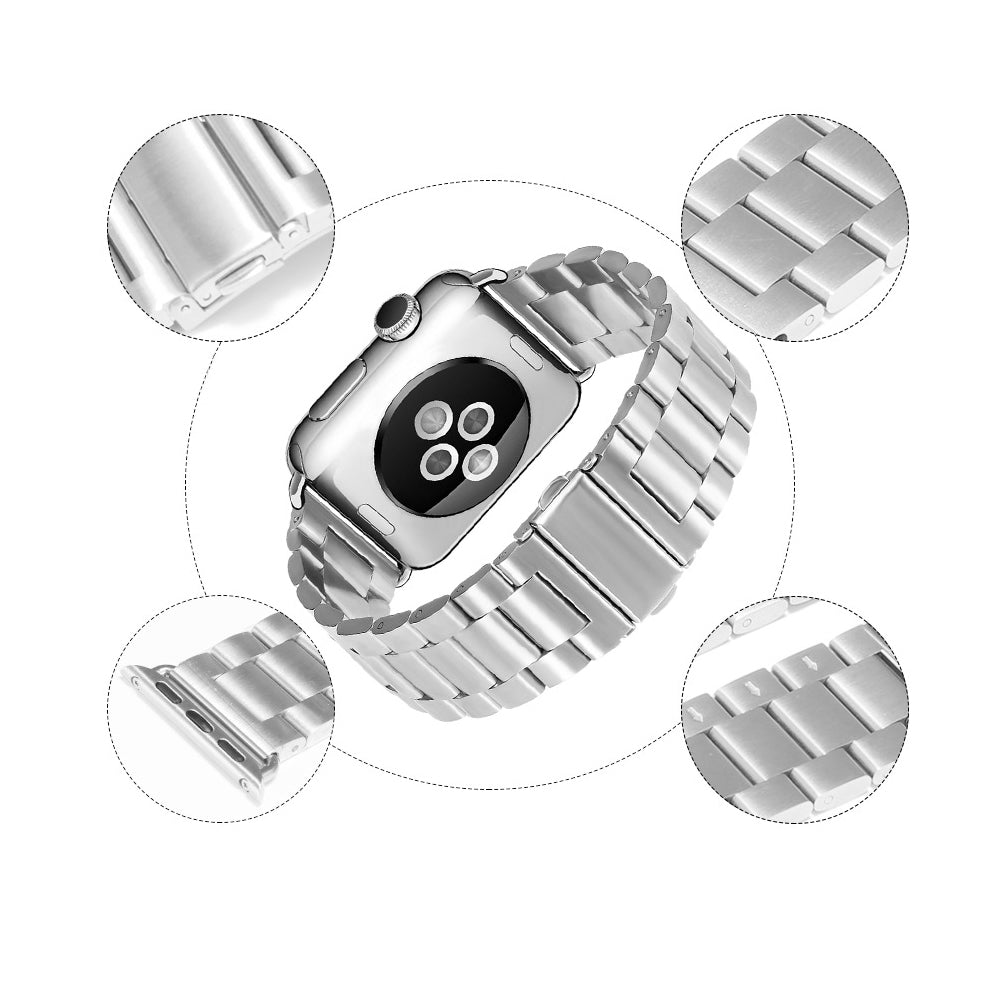 Correia Techsuit W036 para Apple Watch 42mm / 41mm / 40mm / 38mm Series, Dourada