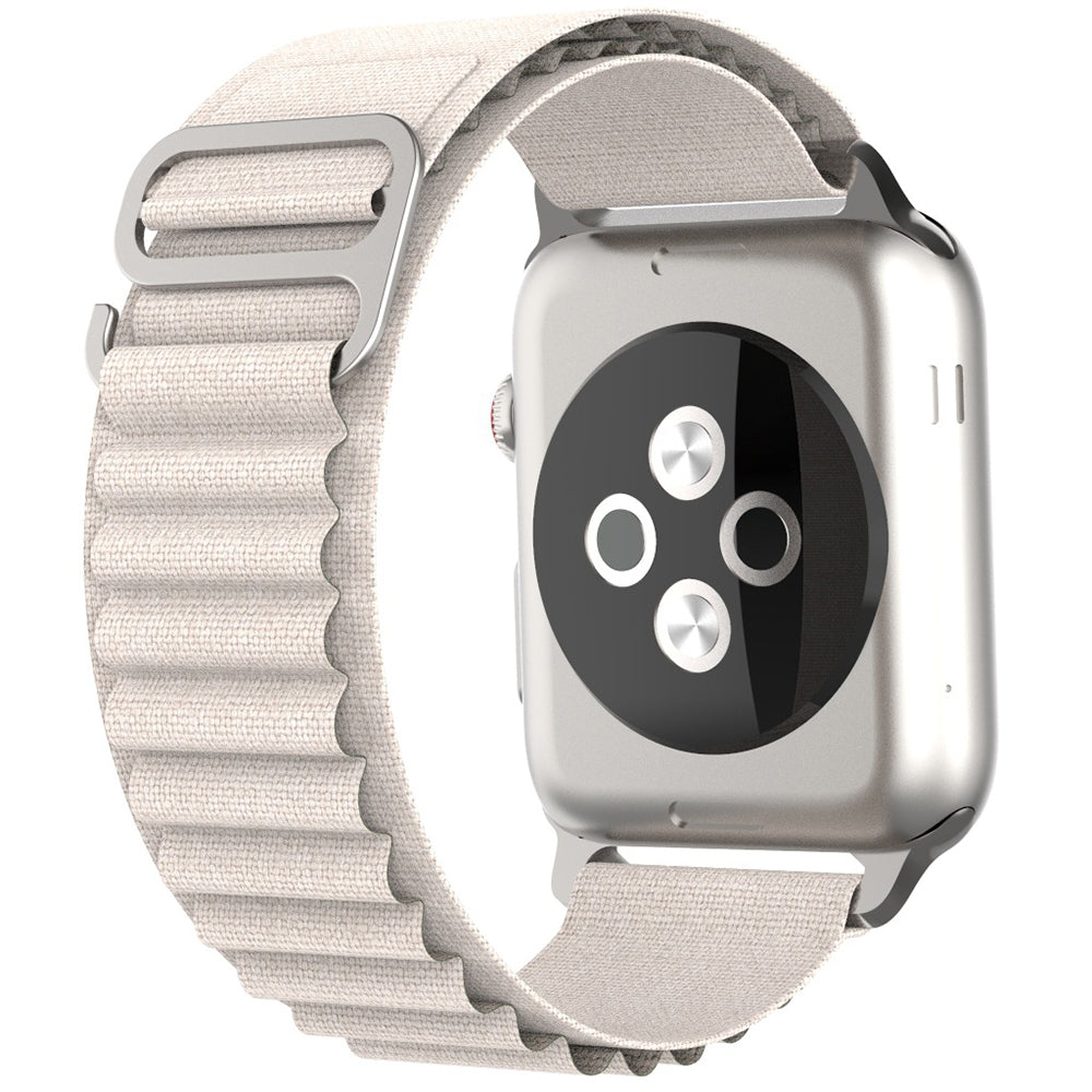 Correia Techsuit W037 para Apple Watch 42mm / 41mm / 40mm / 38mm Series, Branca