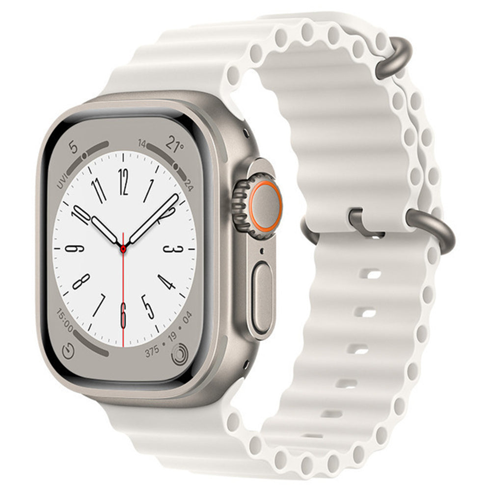 Cinta Techsuit W038 para Apple Watch 42mm / 41mm / 40mm / 38mm Series, Branca