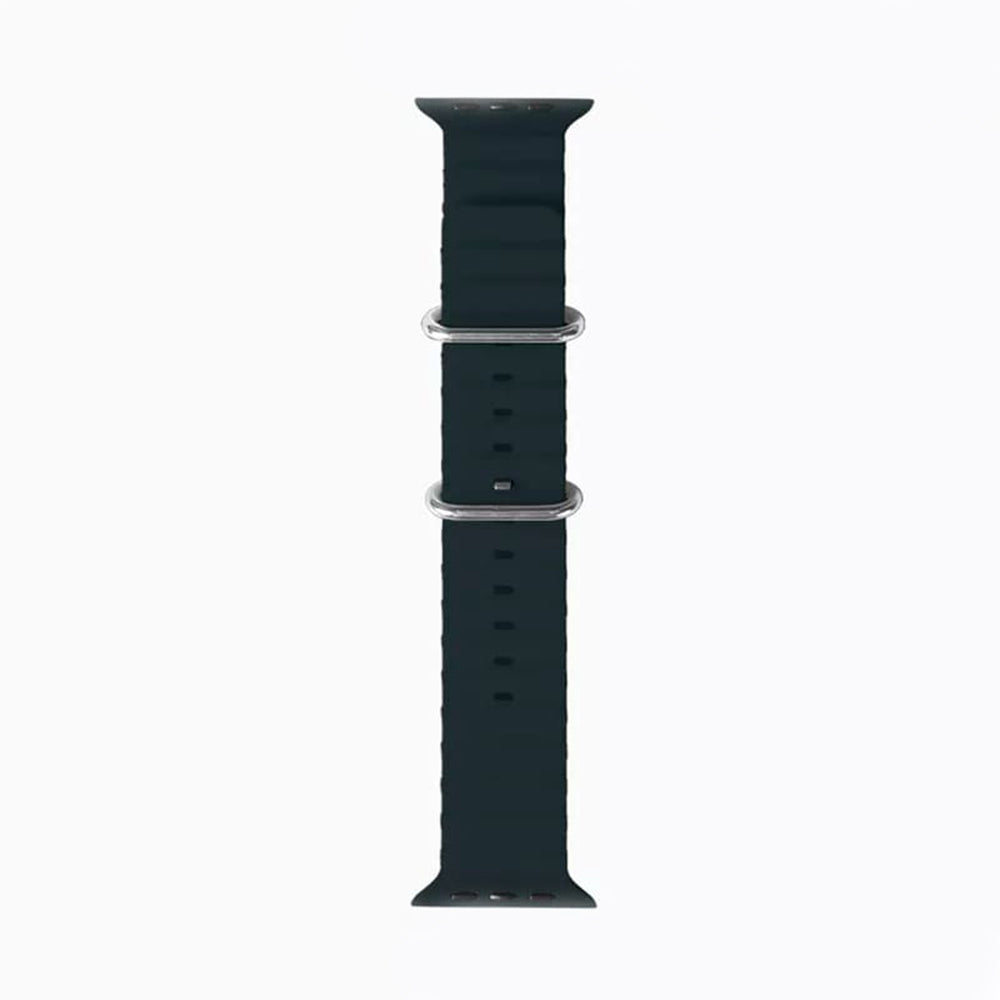 Cinta Techsuit W038 para Apple Watch 49mm / 46mm / 45mm / 44mm / 42mm Series, Preta