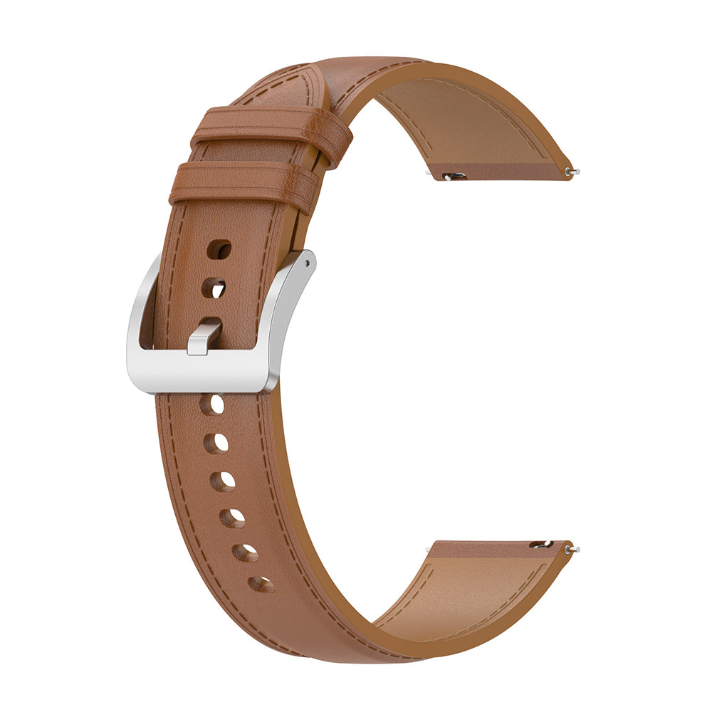 Curea Techsuit W048 para Samsung Galaxy Watch / Huawei Watch Series, 20mm, Castanho