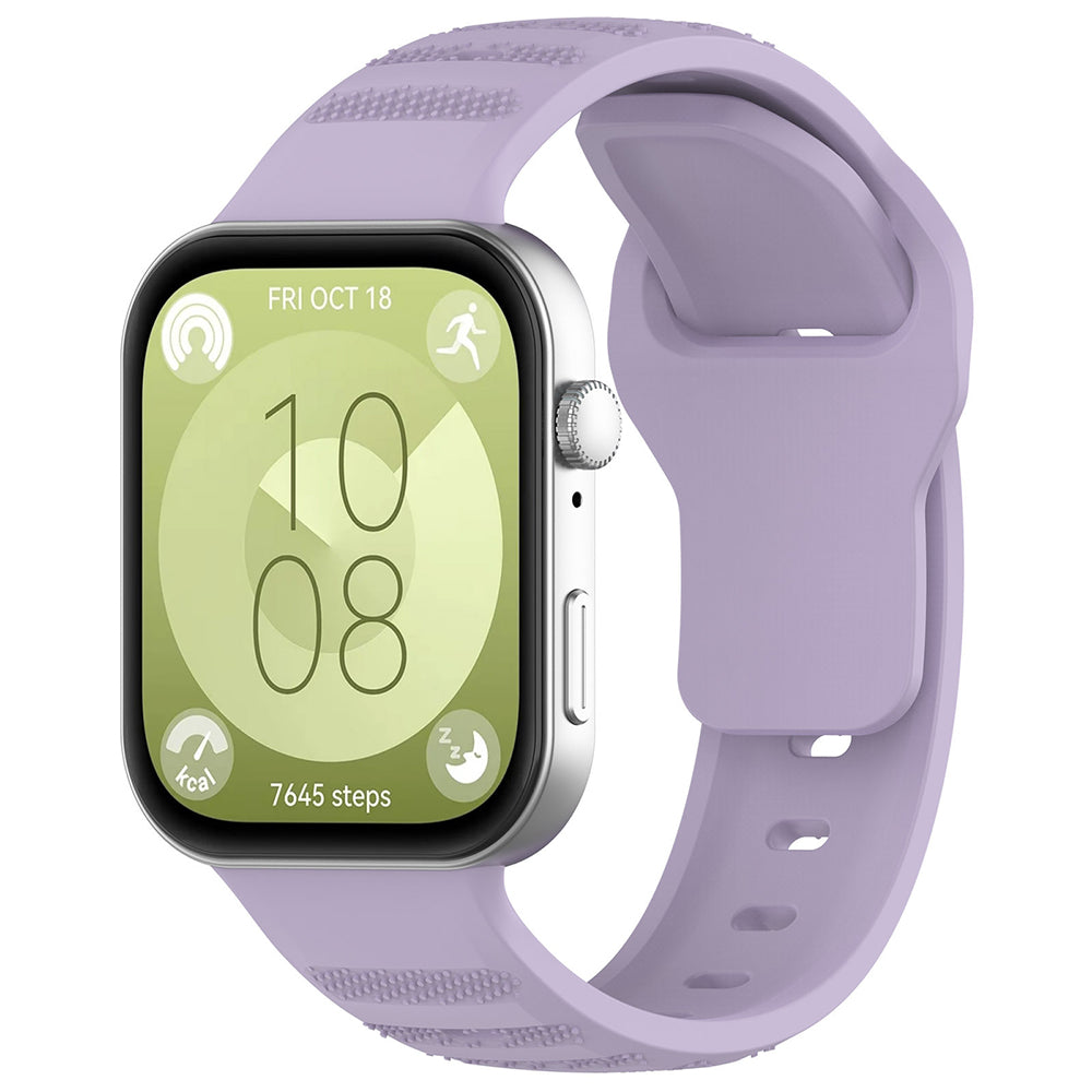 Cinta Techsuit W050 para Huawei Watch Fit 4 Pro / Fit 4 / Fit 3, Roxo