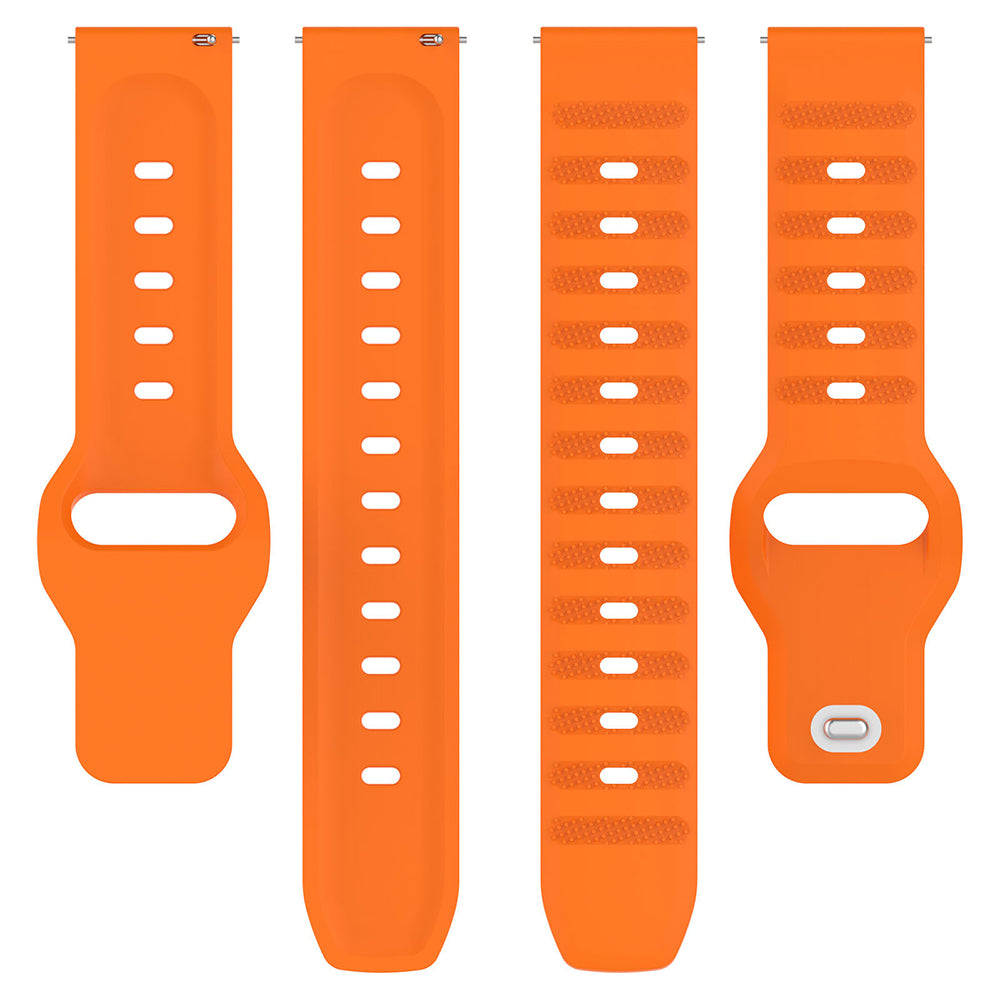 Cinta Techsuit W050 para Huawei Watch / Xiaomi Watch Series, 22mm, Laranja
