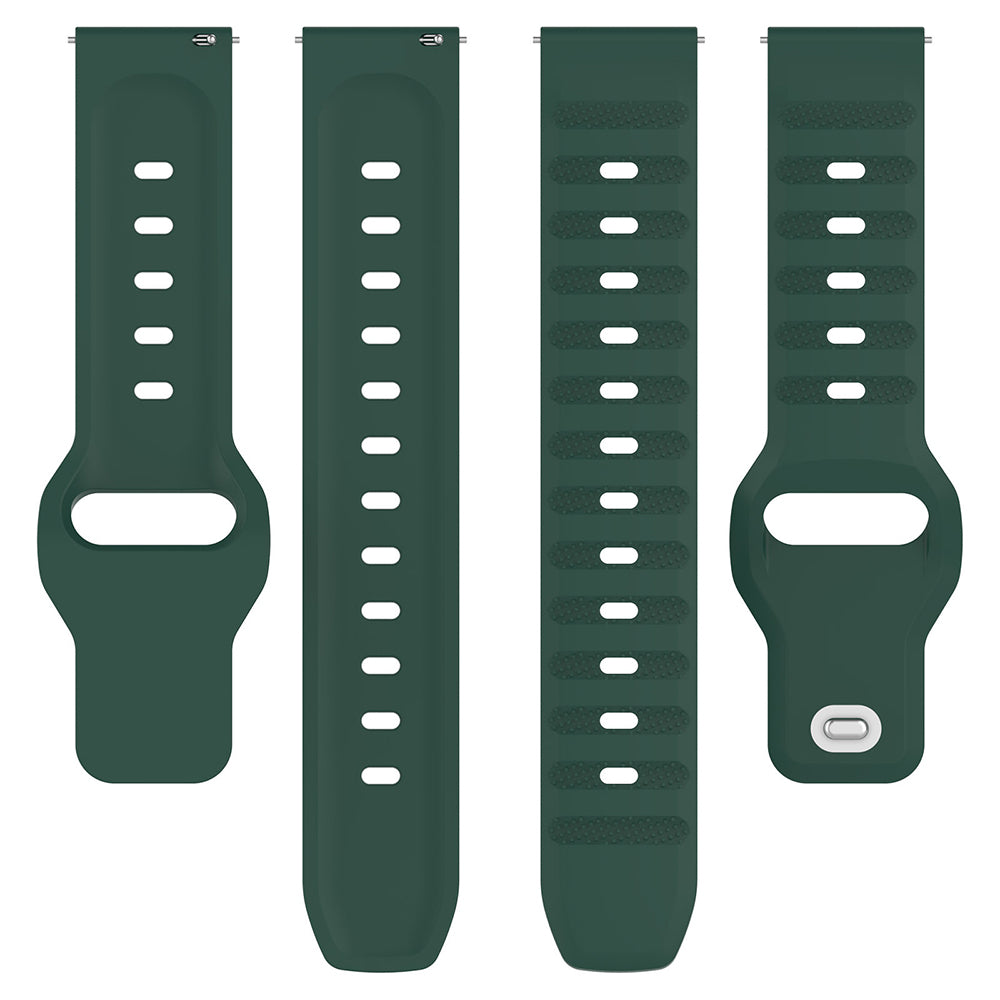 Curea Techsuit W050 para Huawei Watch / Xiaomi Watch Series, 22mm, Verde.
