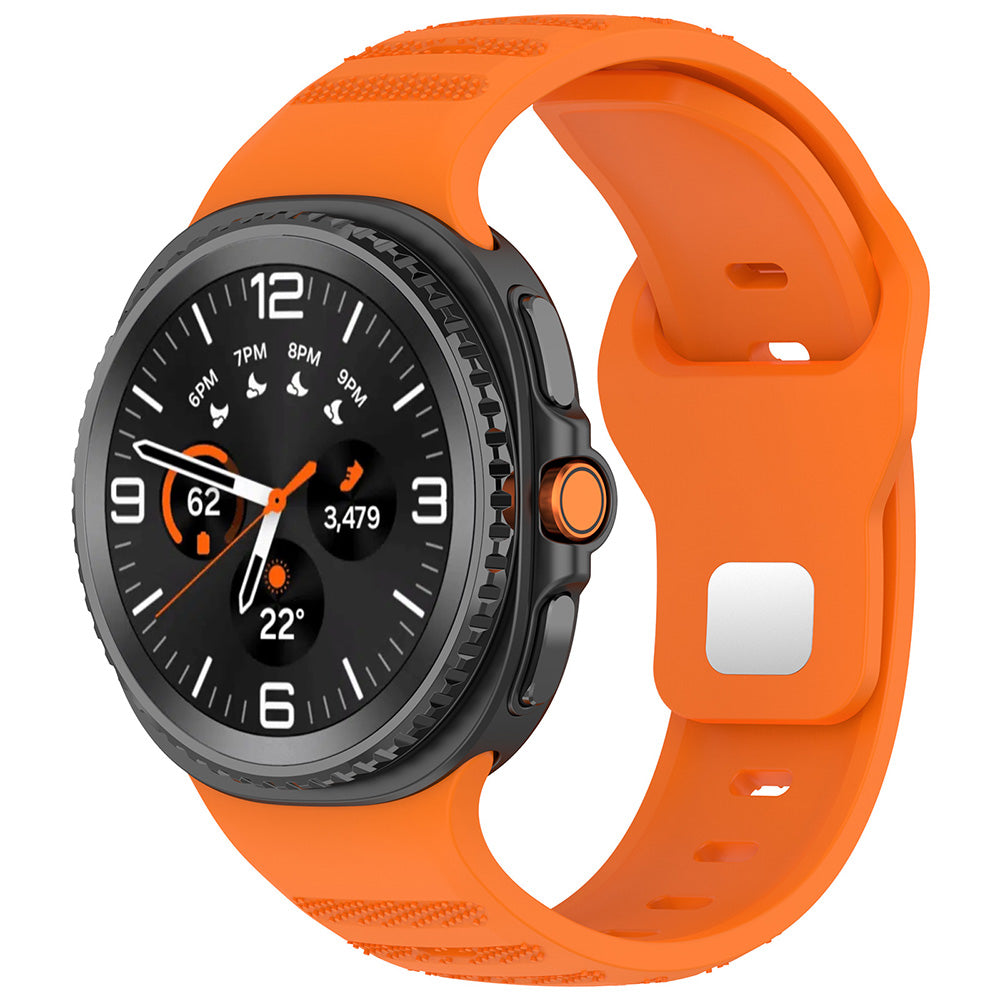 Curea Techsuit W050 para Samsung Galaxy Watch8 / Watch8 Classic Series, Laranja