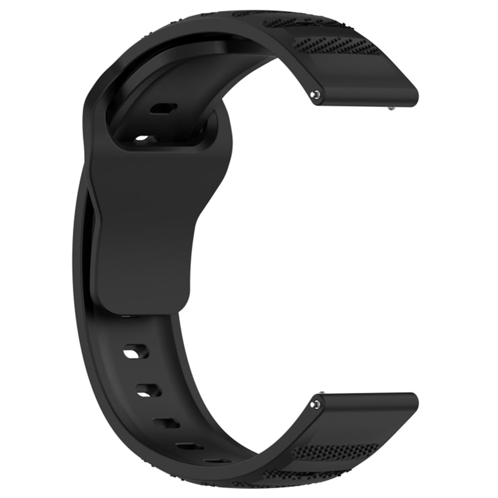 Curea Techsuit W050 para Samsung Galaxy Watch / Huawei Watch Series, 20mm, Preta