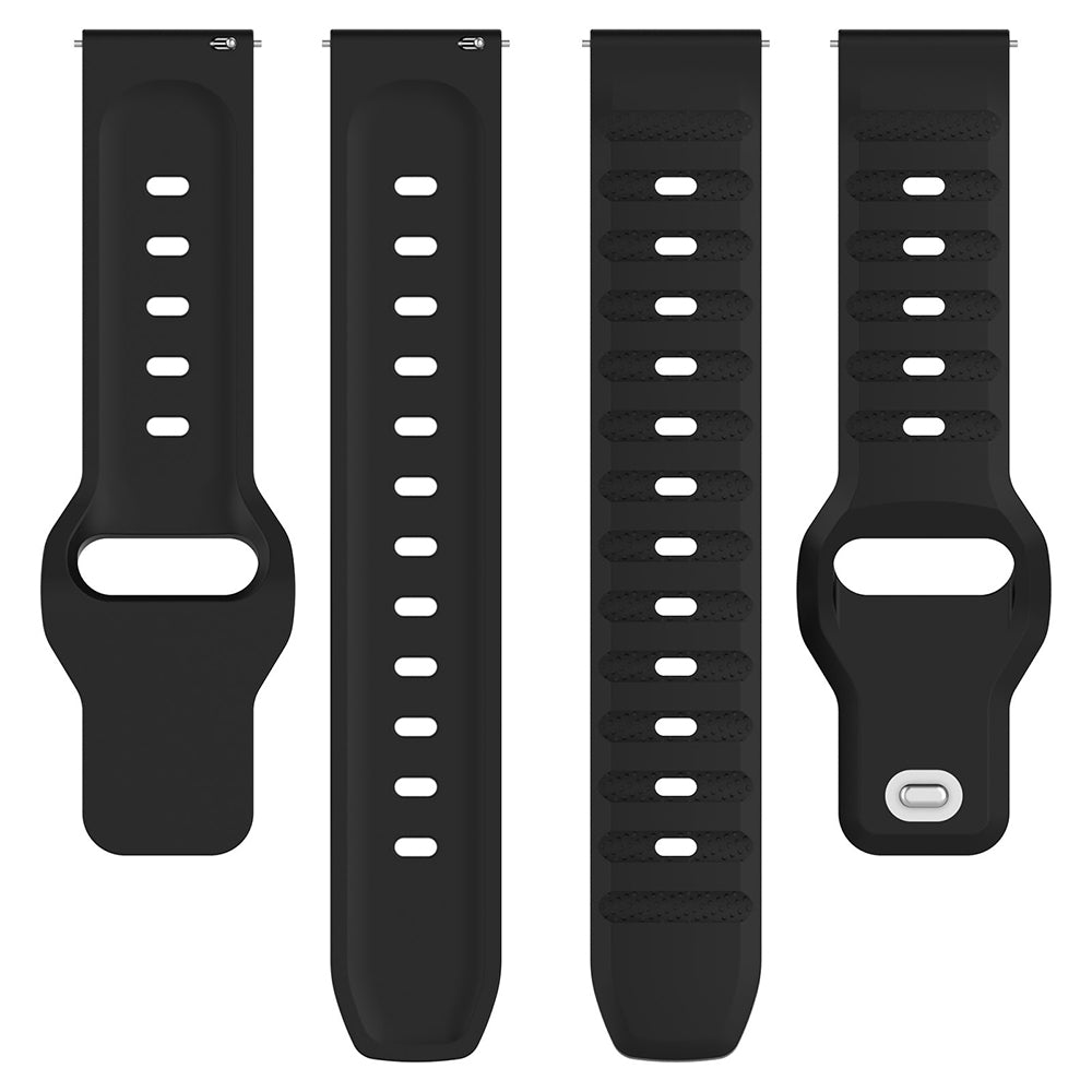 Curea Techsuit W050 para Samsung Galaxy Watch / Huawei Watch Series, 20mm, Preta