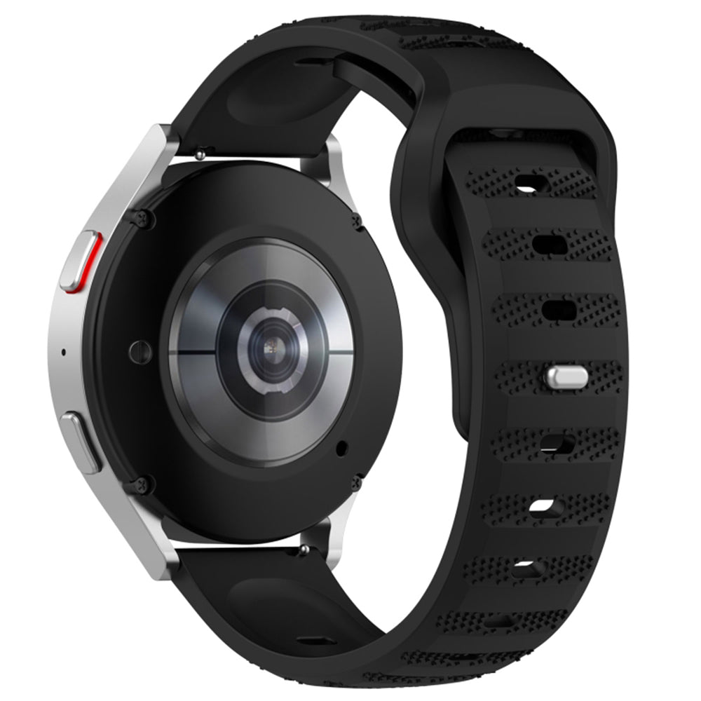Curea Techsuit W050 para Samsung Galaxy Watch / Huawei Watch Series, 20mm, Preta