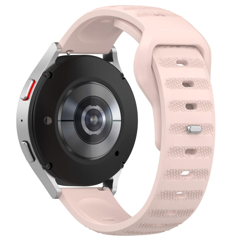 Correia Techsuit W050 para Samsung Galaxy Watch / Huawei Watch Series, 20mm, Rosa