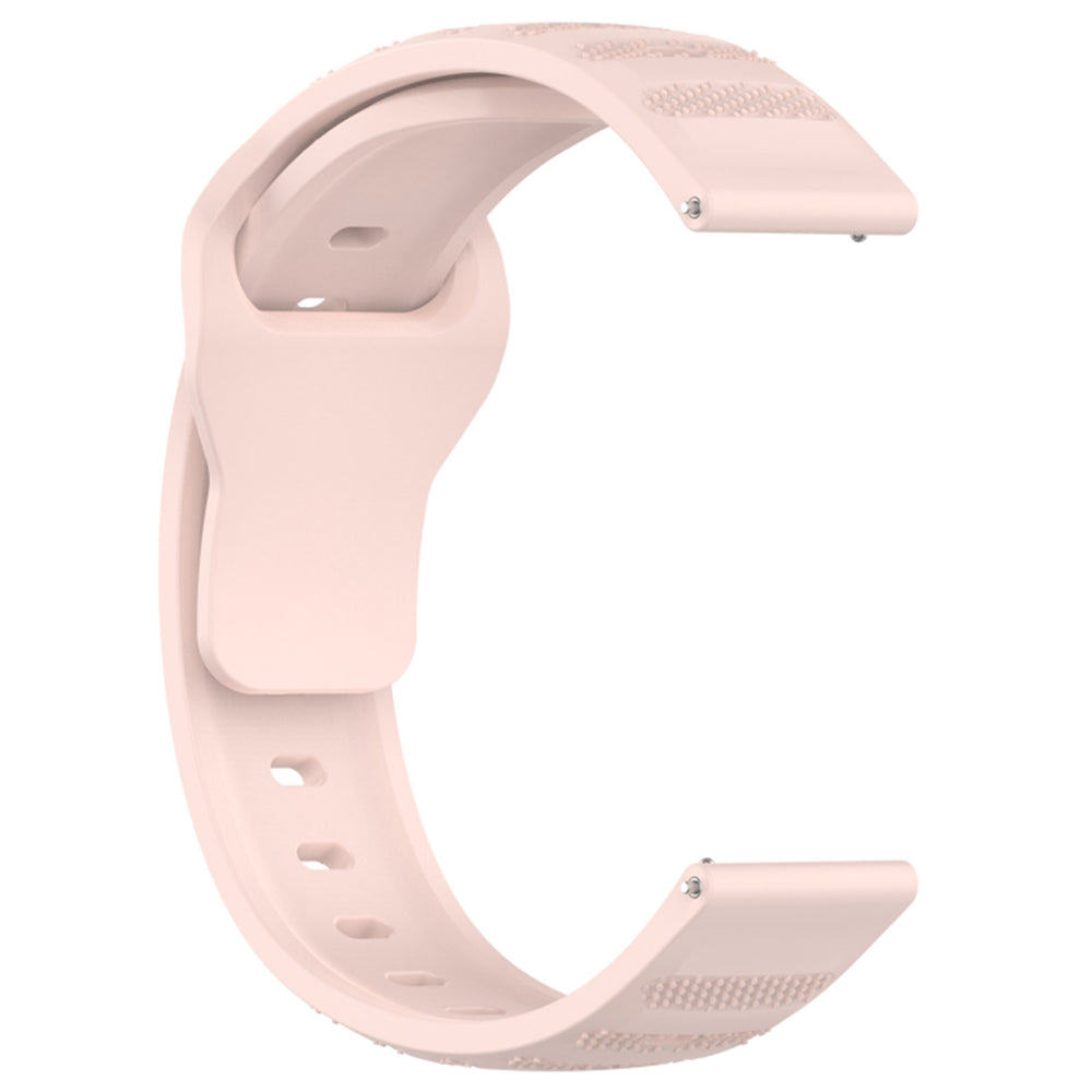 Correia Techsuit W050 para Samsung Galaxy Watch / Huawei Watch Series, 20mm, Rosa