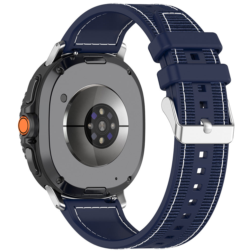 Curea Techsuit W051 para Samsung Galaxy Watch8 / Watch8 Classic Series, Azul Escuro