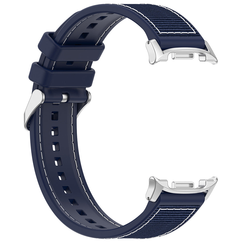 Curea Techsuit W051 para Samsung Galaxy Watch8 / Watch8 Classic Series, Azul Escuro