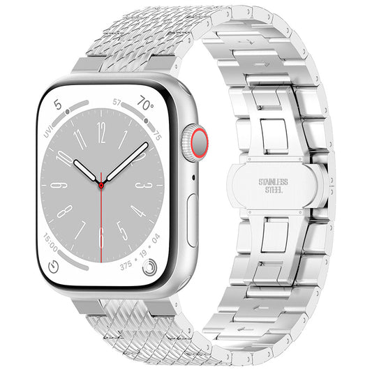 Pulseira Techsuit W052 para Apple Watch 42mm / 41mm / 40mm / 38mm Series, Prateada