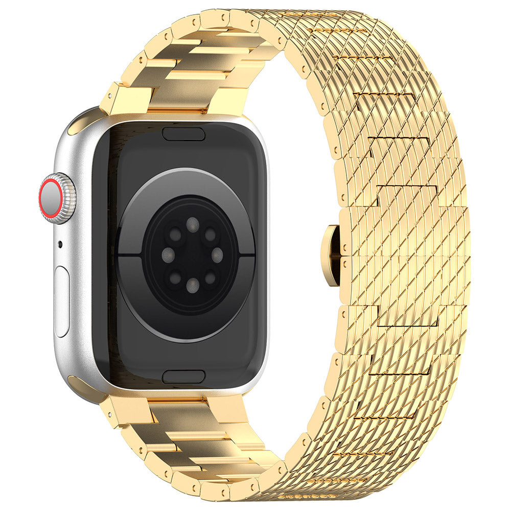Pulseira Techsuit W052 para Apple Watch 42mm / 41mm / 40mm / 38mm Series, Dourada