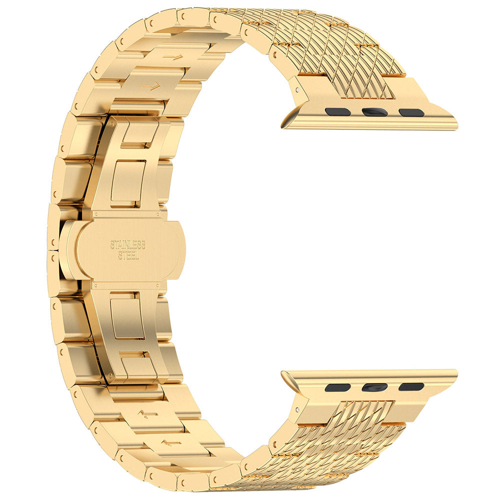 Pulseira Techsuit W052 para Apple Watch 42mm / 41mm / 40mm / 38mm Series, Dourada
