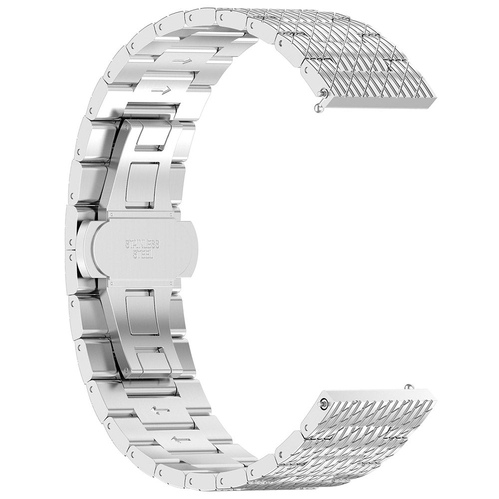 Cinta Techsuit W052 para Huawei Watch / Xiaomi Watch Series, 22mm, Prateada
