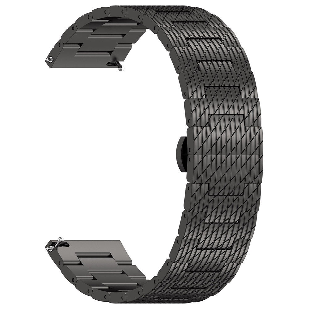 Pulseira Techsuit W052 para Samsung Galaxy Watch / Huawei Watch Series, 20mm, Preta