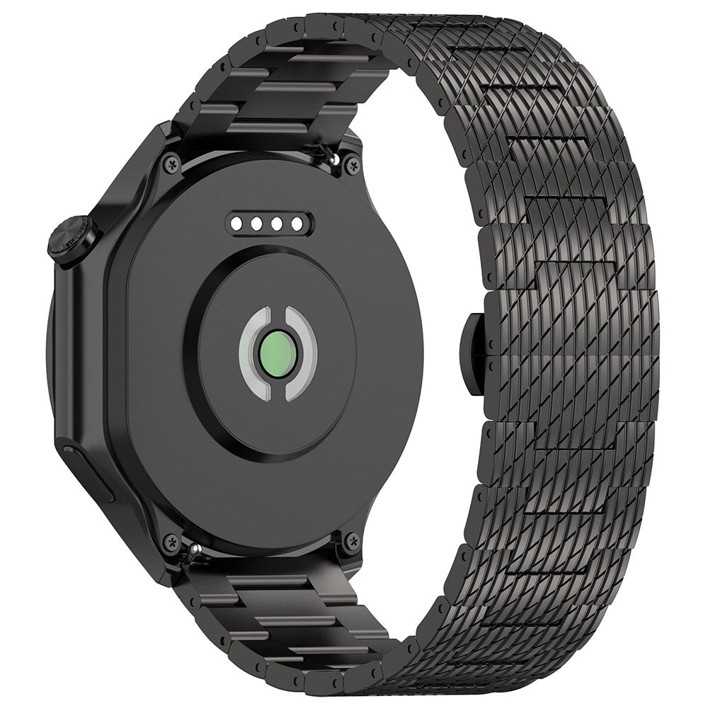 Pulseira Techsuit W052 para Samsung Galaxy Watch / Huawei Watch Series, 20mm, Preta
