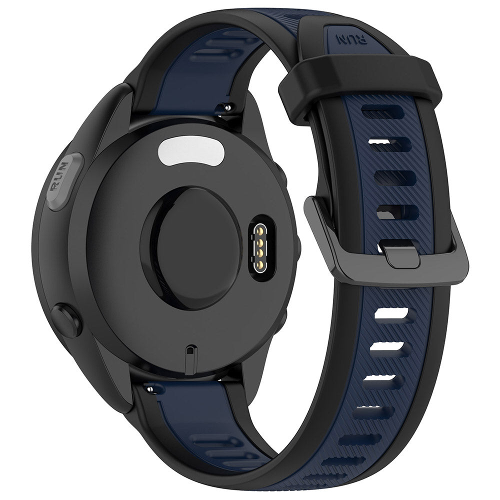 Curea Techsuit W053 para Huawei Watch / Garmin Watch Series, 18mm, Azul Escuro