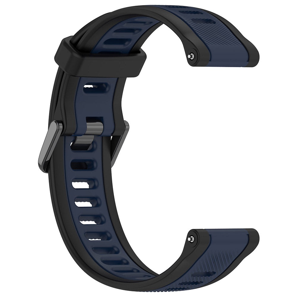 Curea Techsuit W053 para Huawei Watch / Garmin Watch Series, 18mm, Azul Escuro