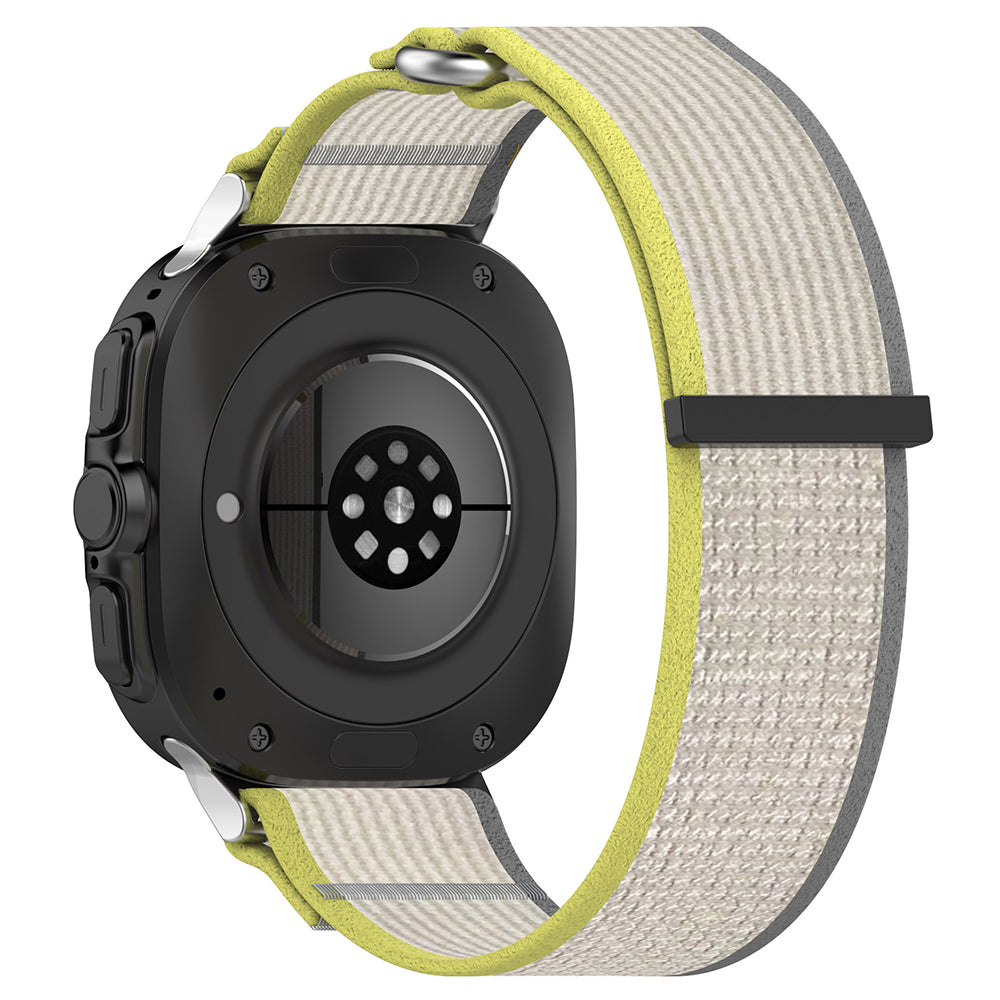 Curea Techsuit W054 para Samsung Galaxy Watch Ultra, Amarela Cinza