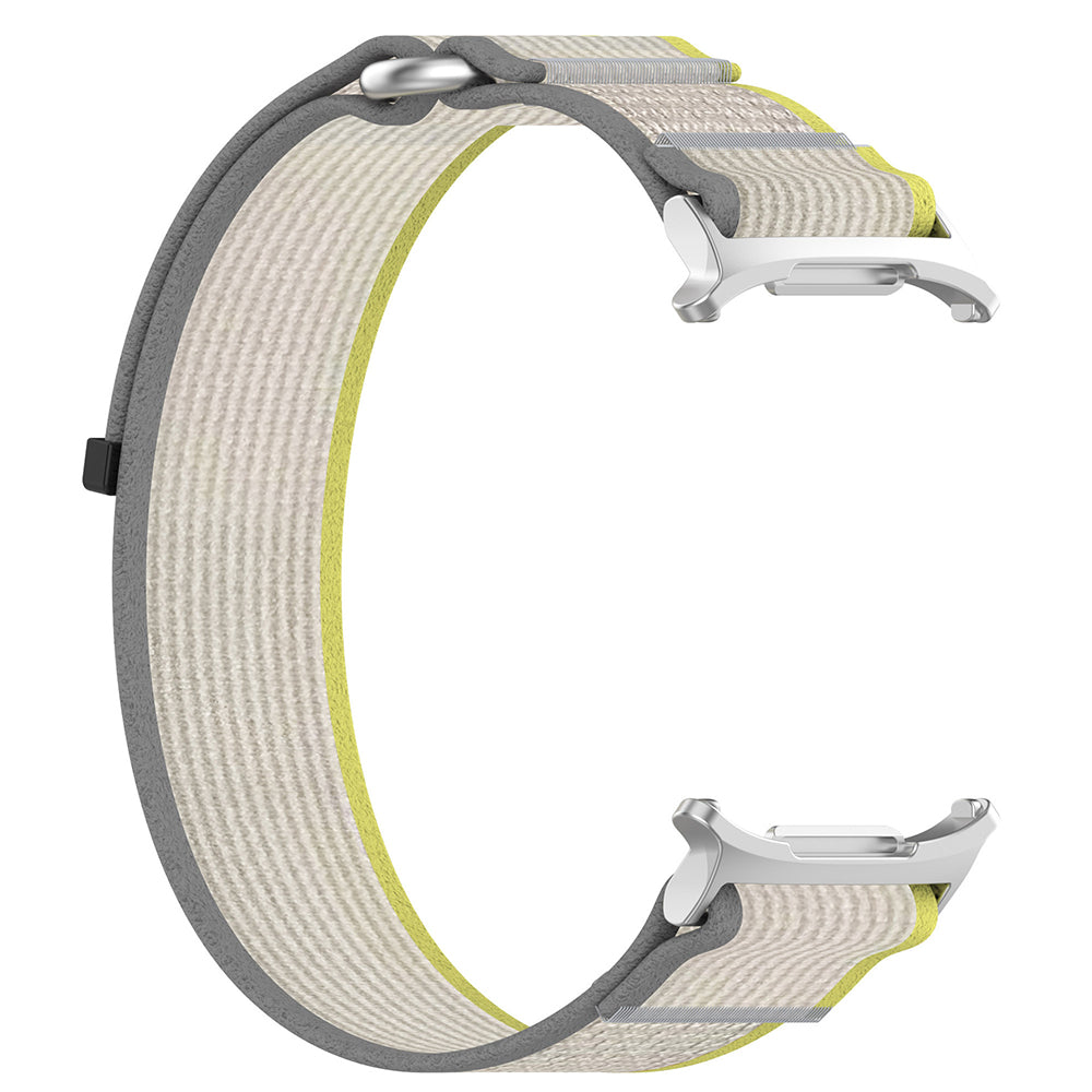 Curea Techsuit W054 para Samsung Galaxy Watch Ultra, Amarela Cinza