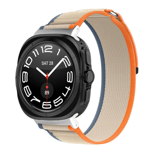 Curea Techsuit W054 para Samsung Galaxy Watch Ultra, Laranja Bege