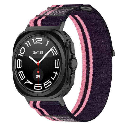Cinta Techsuit W054 para Samsung Galaxy Watch Ultra, Rosa Preta