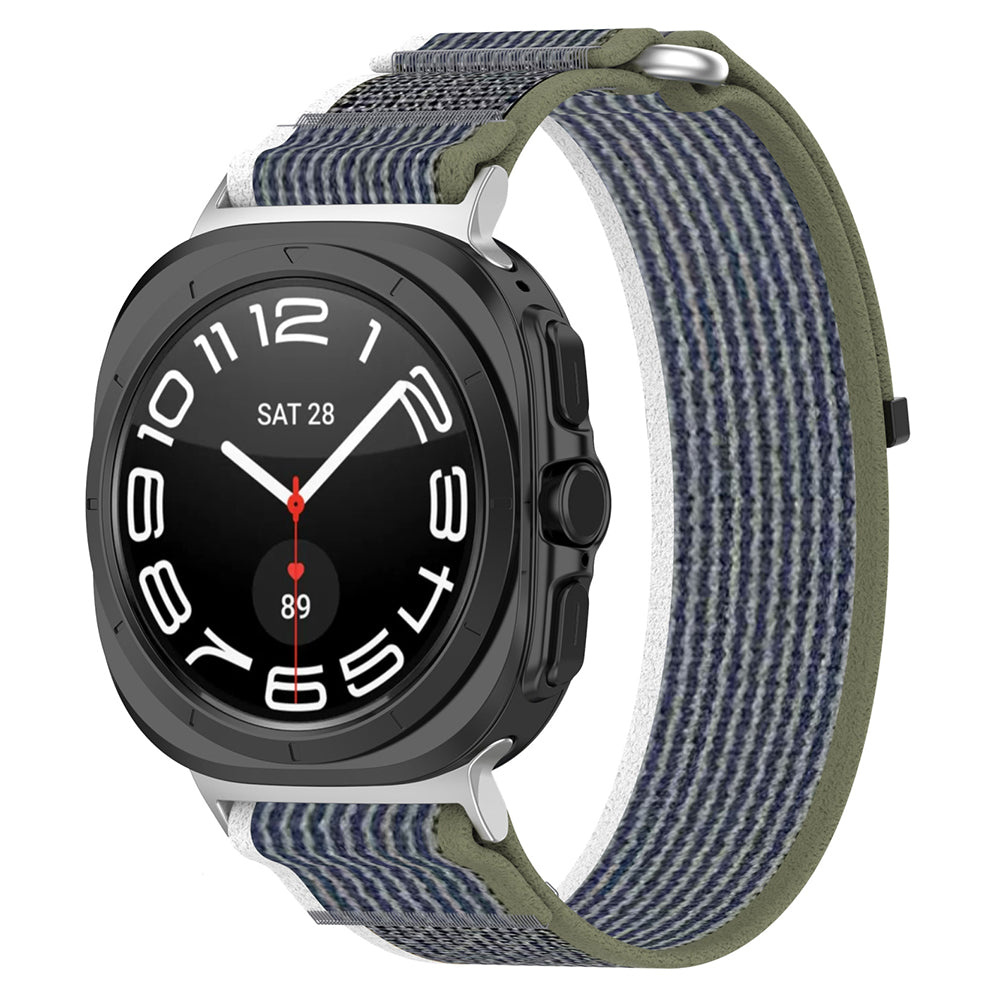 Cinta Techsuit W054 para Samsung Galaxy Watch Ultra, Verde Cinza