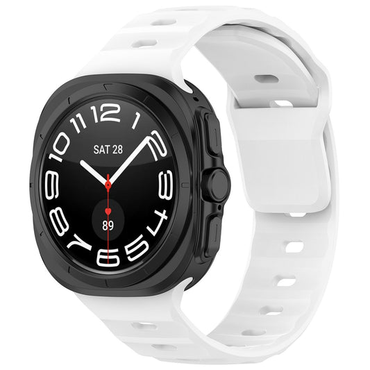 Correia Techsuit W055 para Samsung Galaxy Watch Ultra, Branca