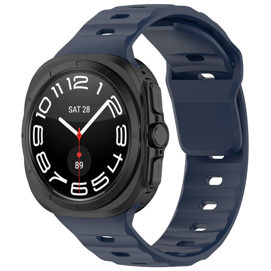 Correia Techsuit W055 para Samsung Galaxy Watch Ultra, Azul-marinho