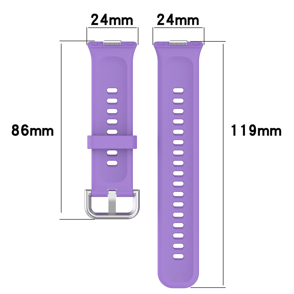 Correia Techsuit W061 para Huawei Watch Fit 5 Pro / Fit 5 / Fit 4 Pro / Fit 4 / Fit 3, Roxa