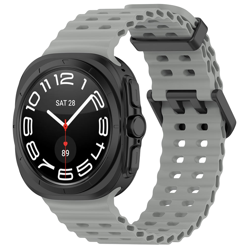 Curea Techsuit W062 para Samsung Galaxy Watch Ultra, Cinzento