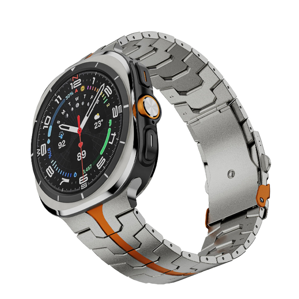 Pulseira Techsuit W063 para Samsung Galaxy Watch Ultra, Laranja