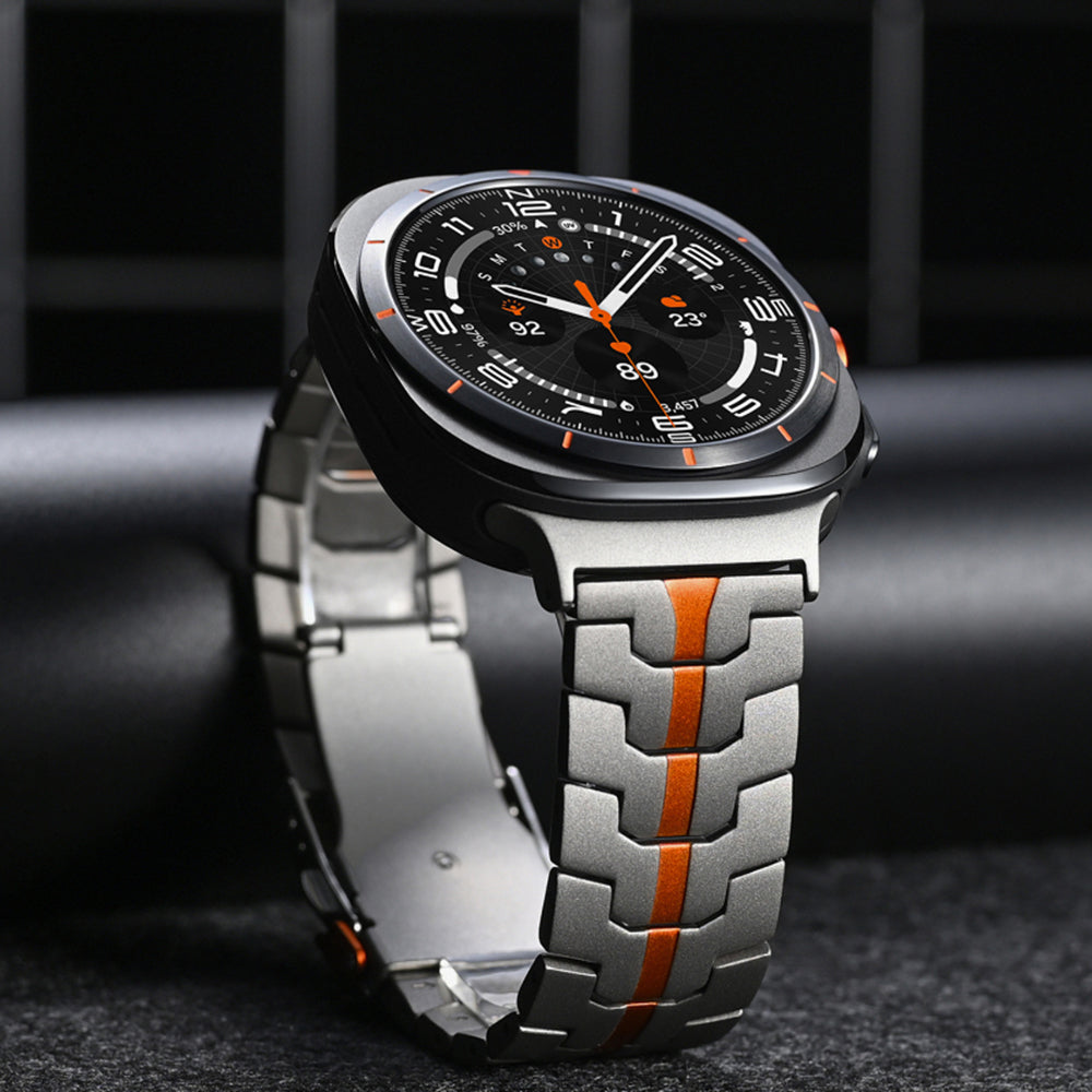 Pulseira Techsuit W063 para Samsung Galaxy Watch Ultra, Laranja