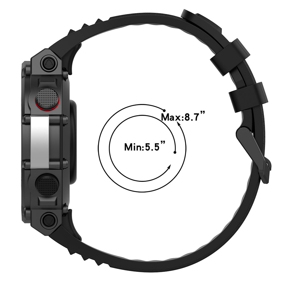 Correia Techsuit W067 para Amazfit T-Rex 2, Verde Claro