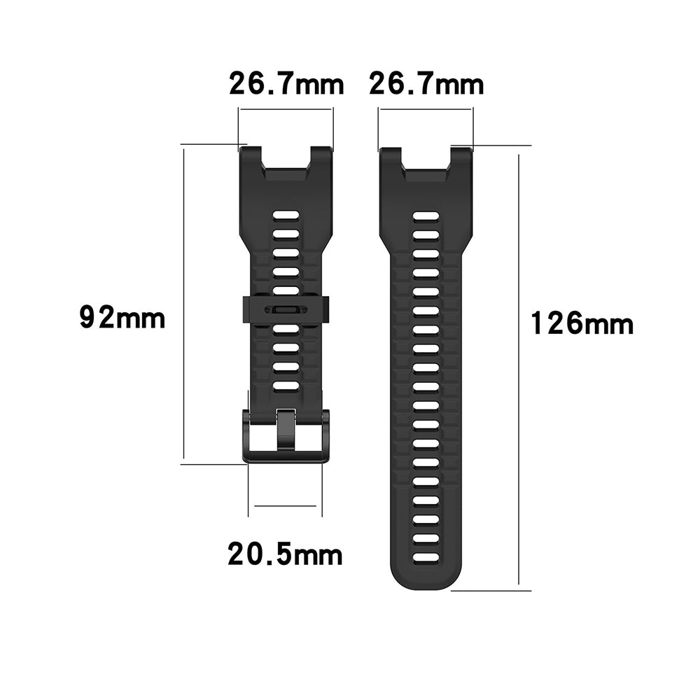 Techsuit W067 Strap for Amazfit T-Rex Pro / T-Rex, Gray