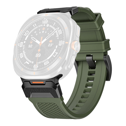Pulseira Techsuit W068 para Samsung Galaxy Watch Ultra, Verde Preta